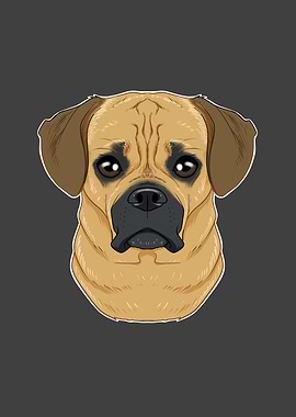 Puggle Lover I Dog Lover