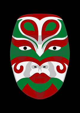 Kabuki Mask 36