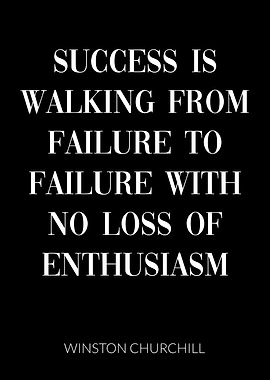 Churchill Success Quote
