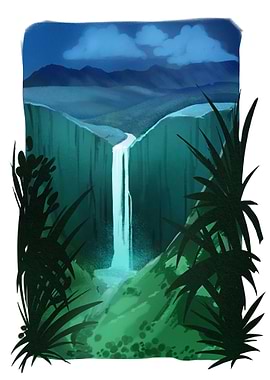 Jungle Waterfall