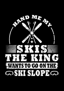 Skier Gifts Skiing