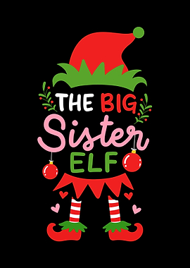 Christmas Big Sister Elf