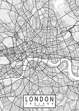 London City Map Light