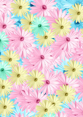 Daisy Flowers Pattern