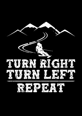 Repeat Skiing Ski Gift