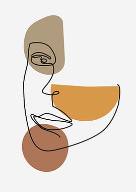 Scandinavian woman face