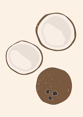 Coconut Kitchen decor