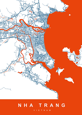 NHA TRANG Map VIETNAM
