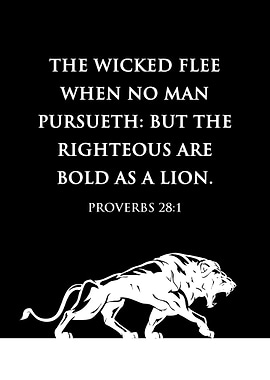 Proverbs 28 1