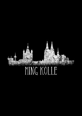 Koeln Skyline Ming Koelle