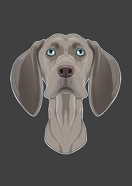 Weimaraner Lover I Dog