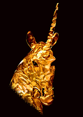 Unicorn Golden