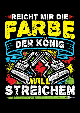 Streichen Maler Geschenke