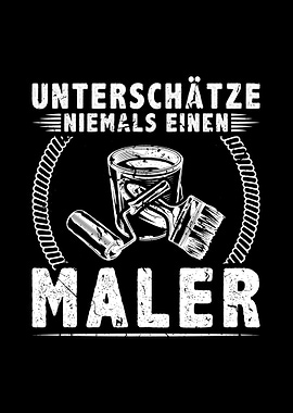 Maler Spruch Lustig