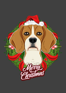 Beagle Lover I Merry Xmas
