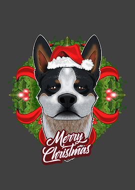 Australian Cattle Dog Xmas