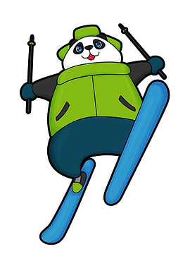 Panda Skier Ski poles