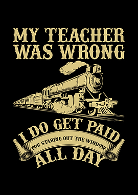 Funny Railroad Graphic