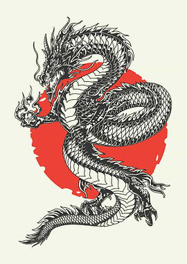 Japanese Black Dragon