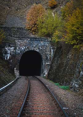 railroad into the dark