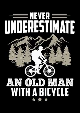 Old Man With A Bicycle