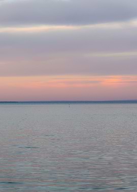 Sunset Over the Ocean