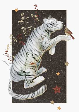 Wild Tiger Floral