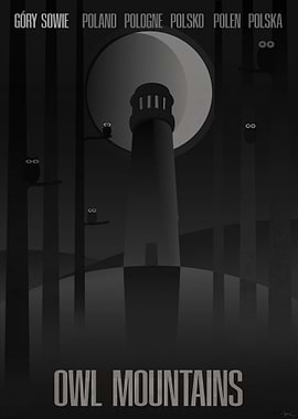 Owl Mountains Poster