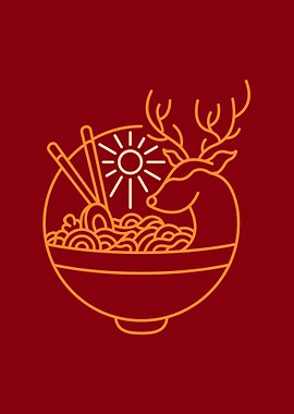 Ramen Deer