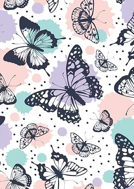 Butterfly Pattern Art