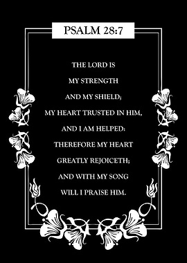 Psalm 28 7