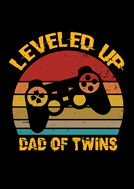 Level Up DaD Of Twins