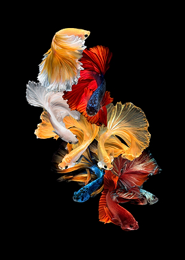 Art of Betta fish