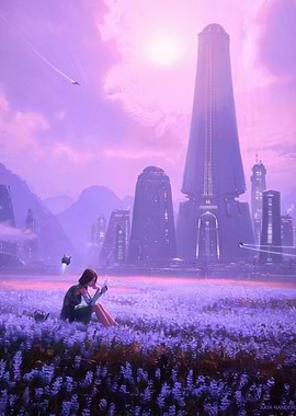 Canvas of Life Violet