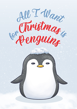 Christmas Penguins Lover