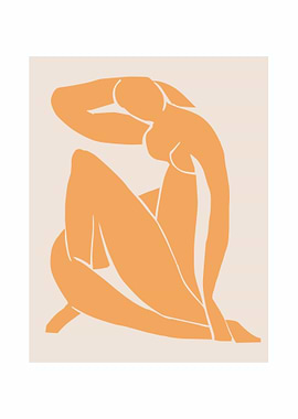 Yellow Matisse Print