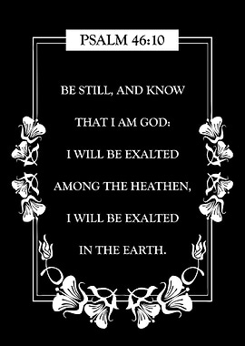 Psalm 46 10