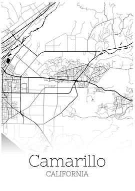Camarillo California map