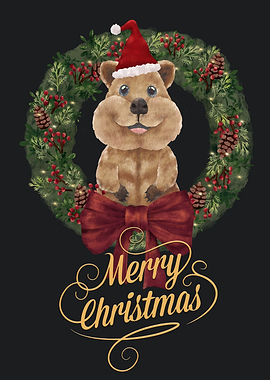 Merry Christmas Quokka