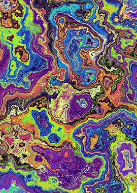 Psychedelic Marble 17