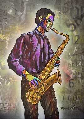 Street sax jass