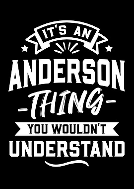 Its An Anderson Thing