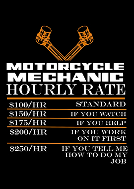 Motorcycle Mechanic Biker