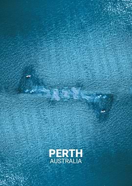 Perth Australia from Above