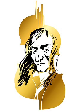 Paganini white background