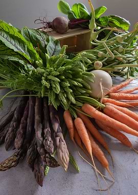fresh vegetable market
