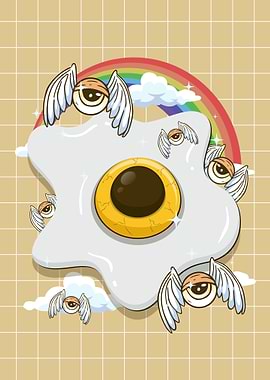 Weirdcore Kawaii Egg