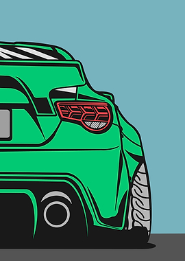 Super sport racing car