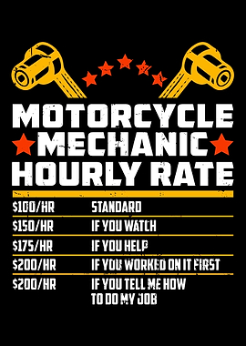 Motorcycle Mechanic Biker