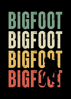 Bigfoot Camping Sasquatch